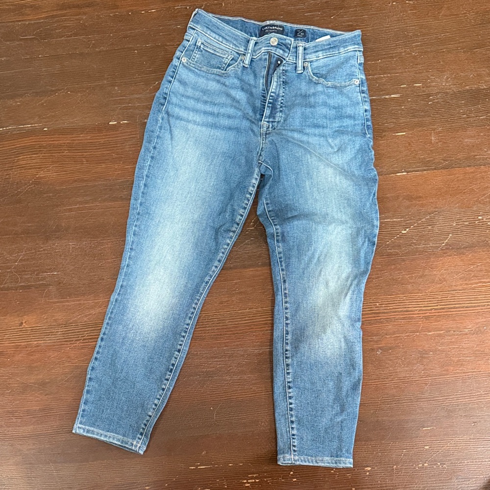 Lucky Brand Light Blue Ankle Jeans
